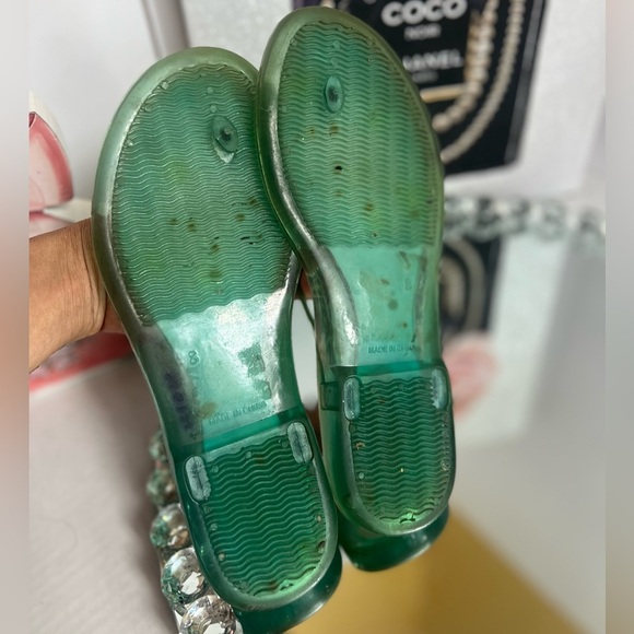 Kate Spade Multicolor Polka Dot jelly Sandals size 8 - Picture 6 of 8